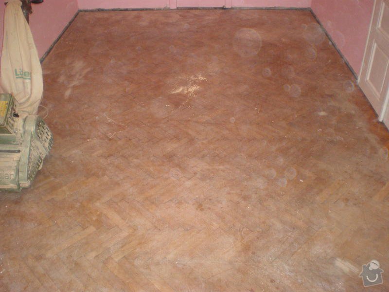 Renovace drevenych parket ca 25 m2 + polozeni plovouci podlahy 12m2 : Snimek_3790