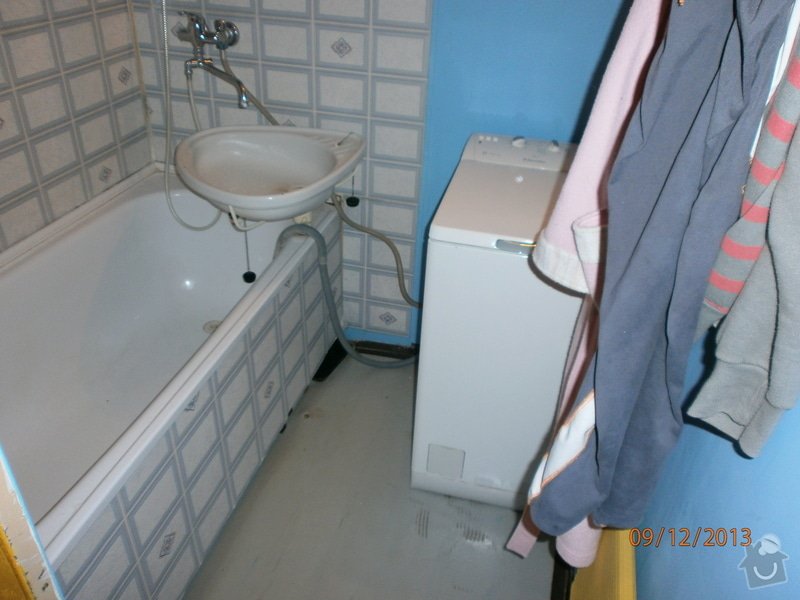 Renovace koupelny bez bourání: PC090020