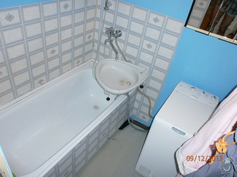 Renovace koupelny bez bourání: PC090021