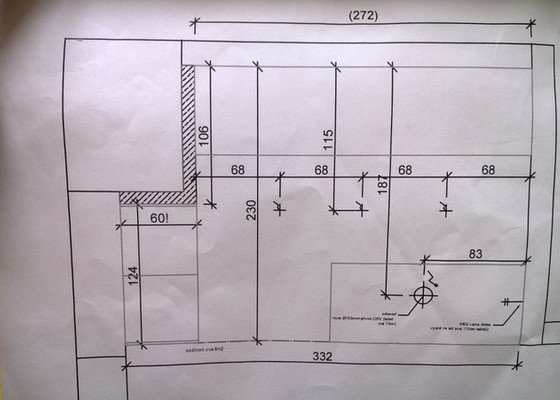 SDK cca 12m2 - stav před realizací