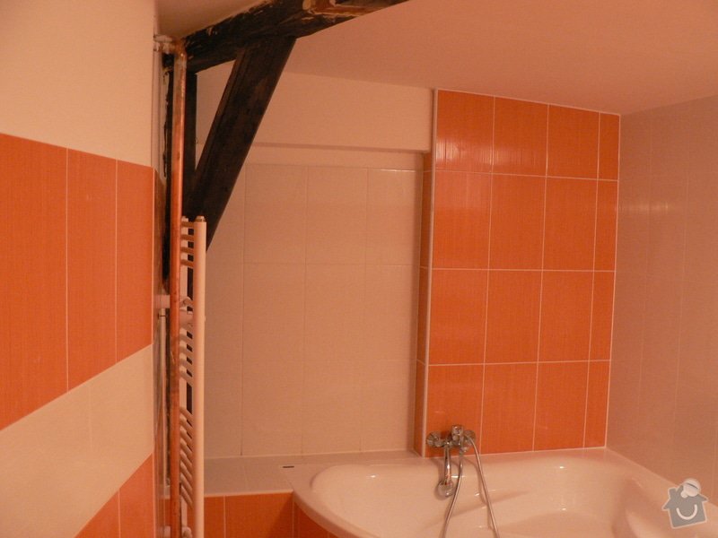 Rekonstrukce koupelny sádrokarton,vana.: P1150407
