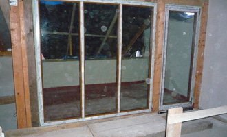 Dodávka a montáž oken pro půdní vestavbu