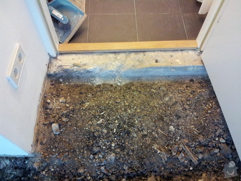 Pokládka dřevěné podlahy (parkety, prkna) + materiál: 20131231_111252_u