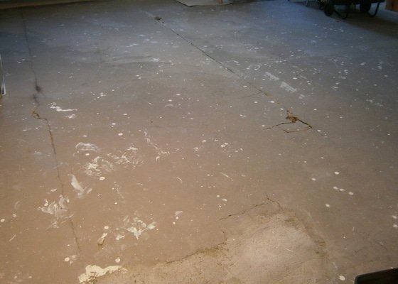 Oprava betonové podlahy