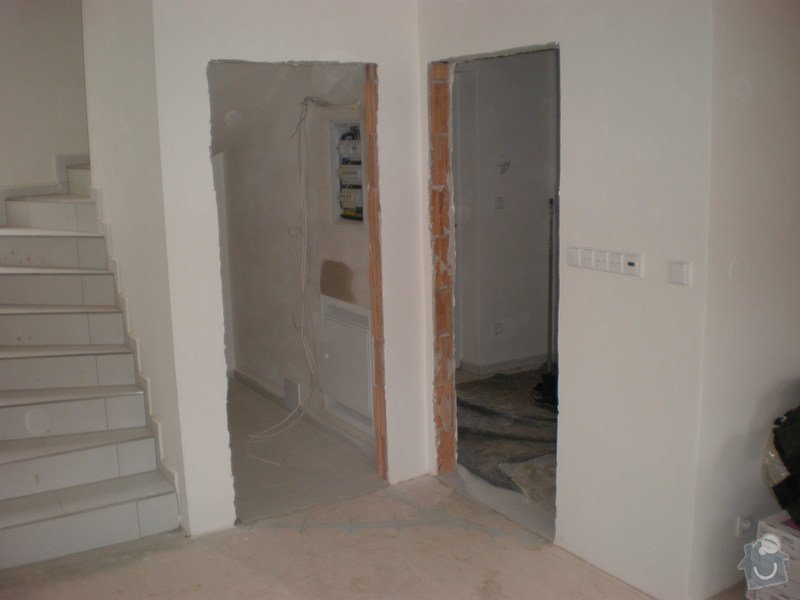 Pokládka plovoucích podlah vč montáže interiérových dveří: Snimek_3822