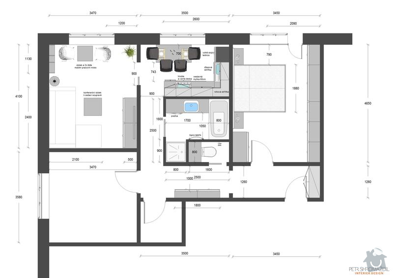 Rekonštrukcia panelového bytu 3+1, Olomouc: Plan_2013-08-25_TMU_