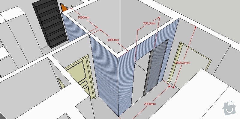 Tapetování (cca 18,5m2): tapety3