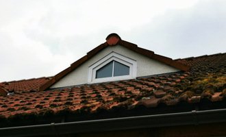 Oprava 3 vikýřů na střeše rodin.domu - stav před realizací