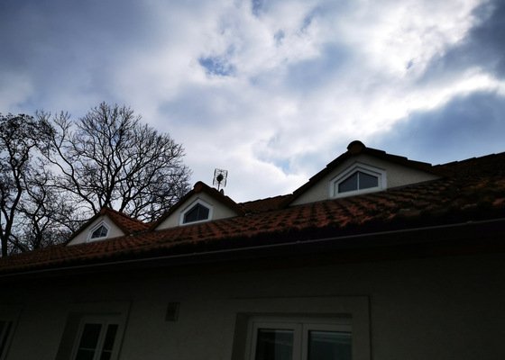 Oprava 3 vikýřů na střeše rodin.domu