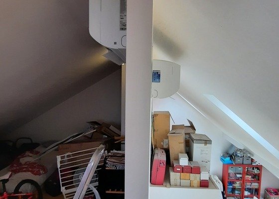 Klimatizace a její instalaci do půdního bytu