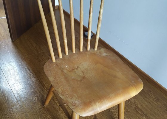 Renovace 4 ks židlí Ton