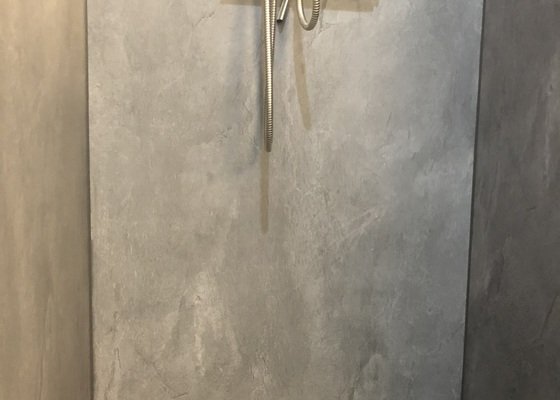 Sprchový kout, rekonstrukce