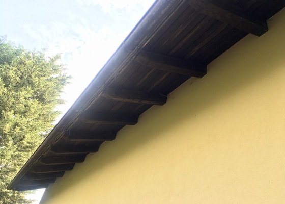 Kompletní renovace podhledů střechy