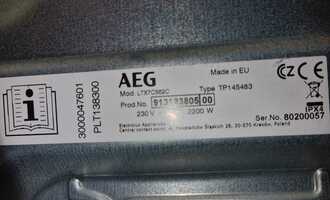 Oprava pračky AEG LTX 7C562C - stav před realizací