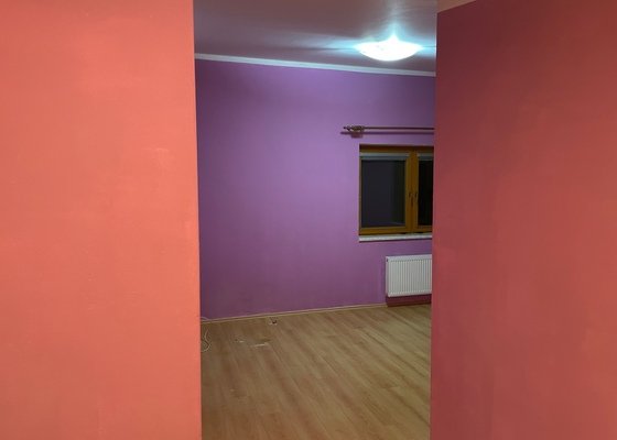 Vymalování v domě (4 místnosti)