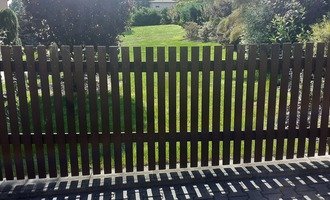 Výměna plotu u domu