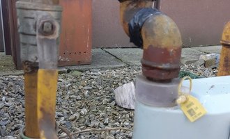 RD - Přetěsnění instalace HUP - lehký únik plynu - stav před realizací