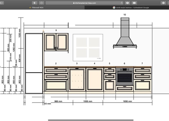 Montáž IKEA kuchyně - stav před realizací