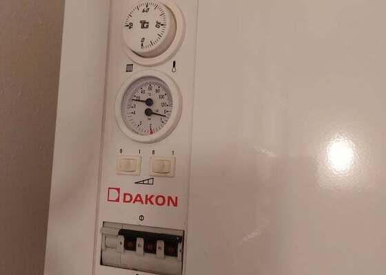 Servis elektrického kotle DAKON - stav před realizací