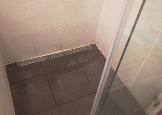 Oprava Dlazby a spárování  ve sprchovém koute