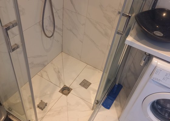 Výměna sifonu v sprchovém koutu