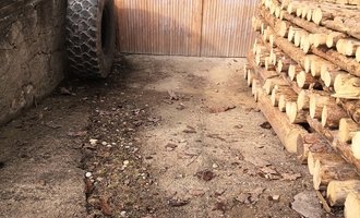 Rekonstrukce plotu a garážových vrat - stav před realizací
