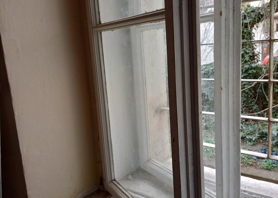 Repase špaletového okna - Praha 7