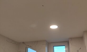Začištění stropu - stav před realizací