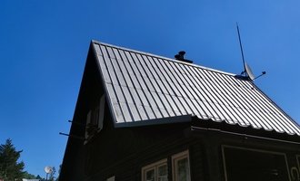 Nátěr plechové střechy - stav před realizací