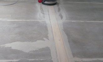 Montaz PVC podlahy - listovani