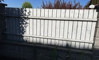 Nová plotová výplň - stav před realizací