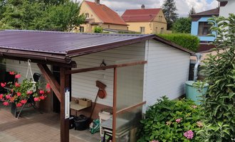 Střechu zahradního domku