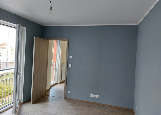 Malířské práce - byt, 3 místnosti, 60 m²