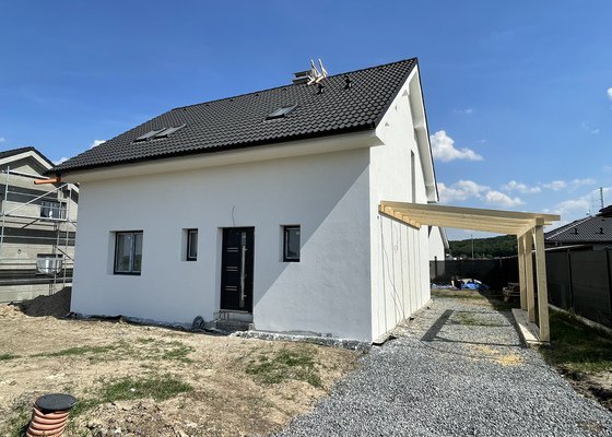 Výstavba rodinného domu,Kounice,Středočeský kraj