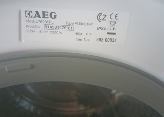 Oprava pračky AEG