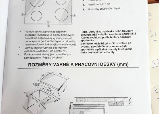 Oprava/výměna varné desky