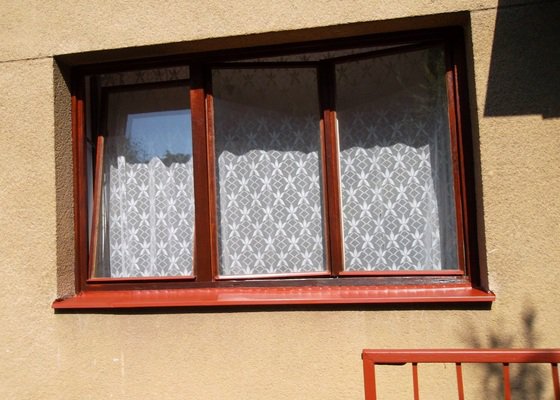 Renovace Francouzských oken s balkonového zábradlí