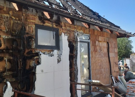 Statický posudek domu po požáru