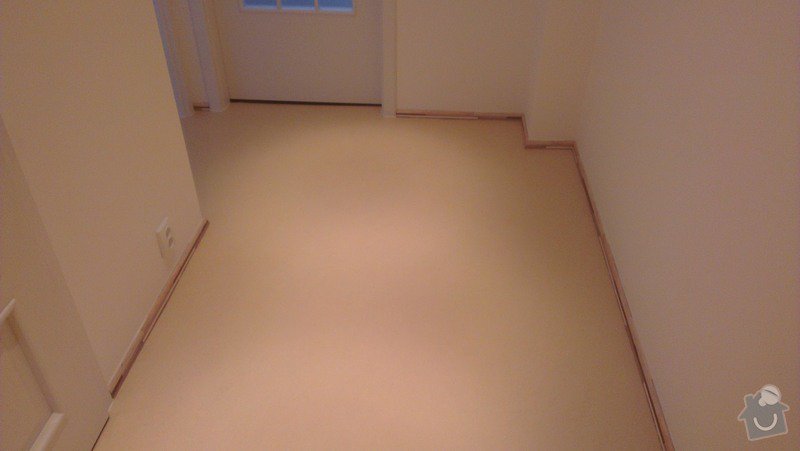 Laminátová podlaha + marmoleum: IMA1