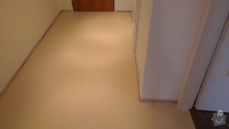 Laminátová podlaha + marmoleum: IMA10