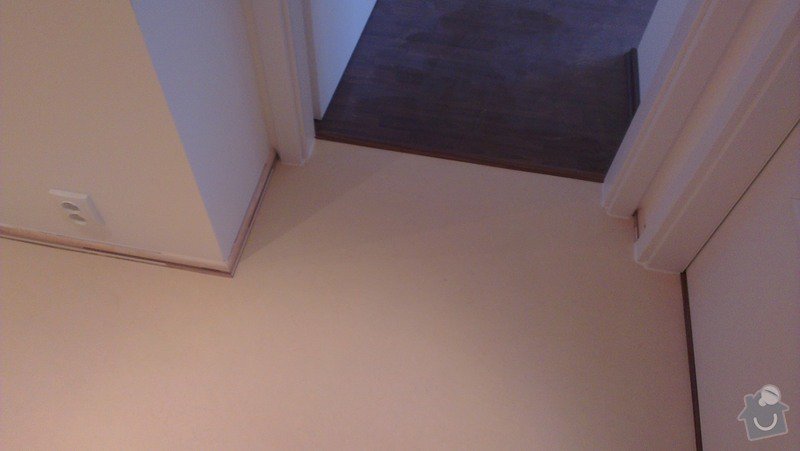 Laminátová podlaha + marmoleum: IMA12