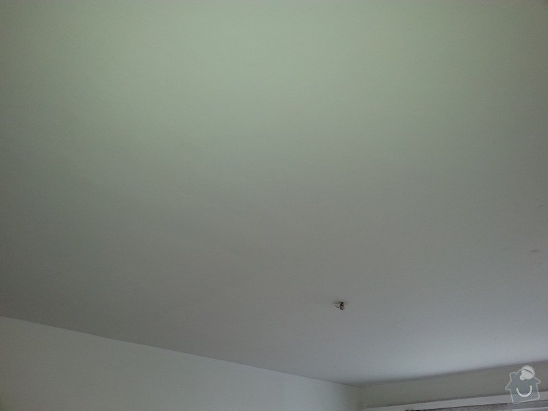 Odhlučnění stropu a stěny v paneláku.: 20140106_092146