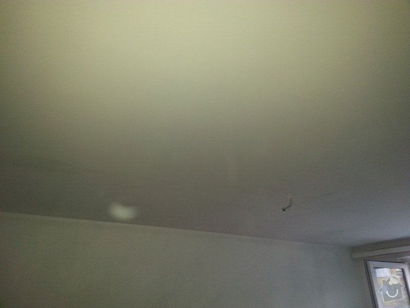 Odhlučnění stropu a stěny v paneláku.: 20140107_154705