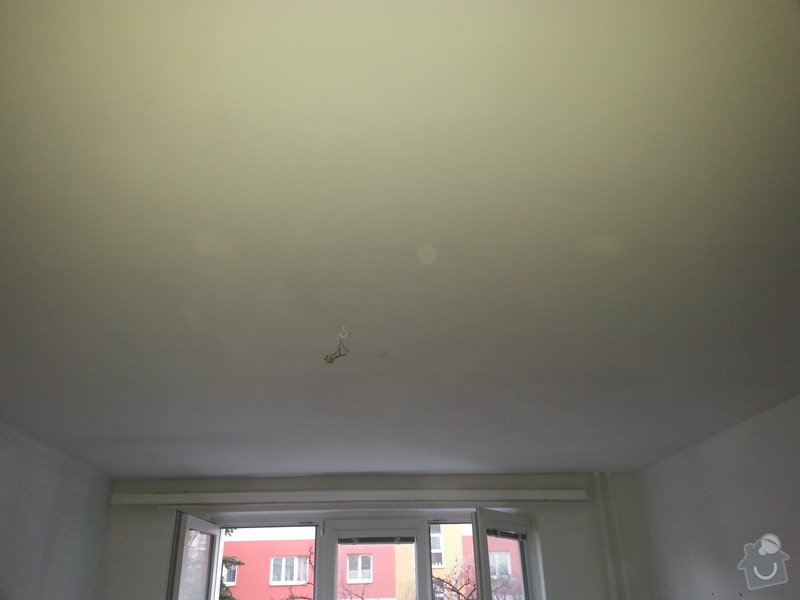 Odhlučnění stropu a stěny v paneláku.: 20140107_154714