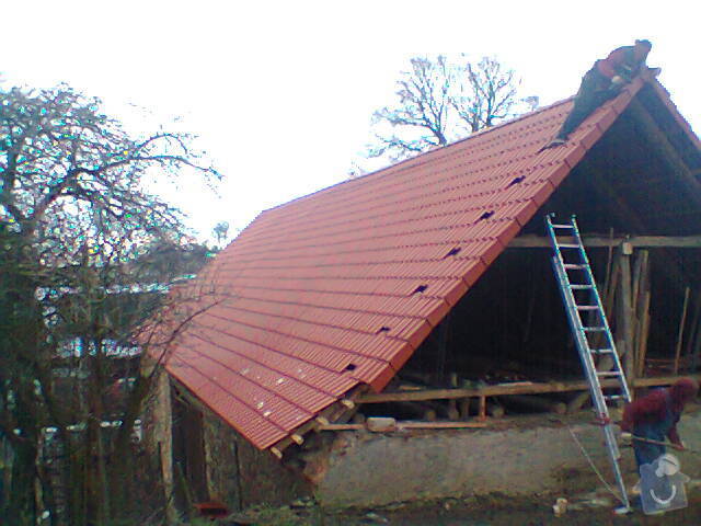 Prohlídka a oprava střechy stodoly: Fotografie1270