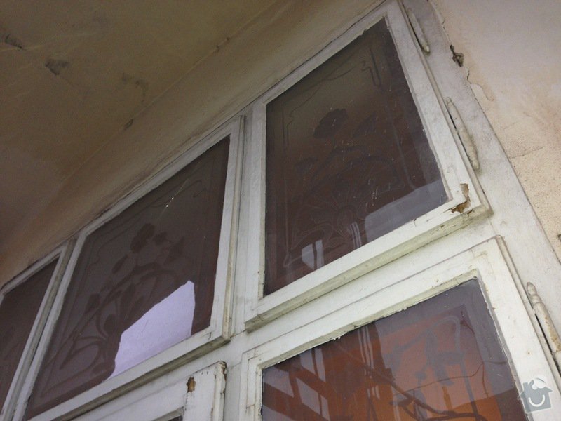 Renovace ramov balkonovych vitrazi, dum z roku 1901 na Prahe 7: IMG_1971