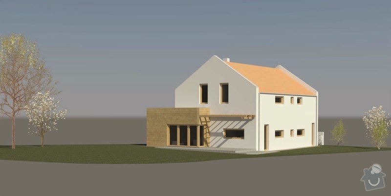 Architektonická studie rodinného domu: RD_krejcikovi09e
