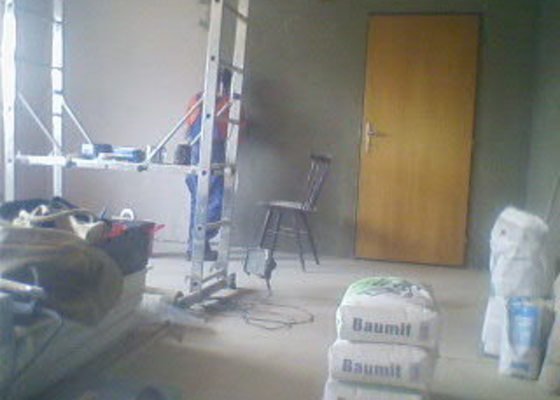Celková rekonstrukce obývacího pokoje