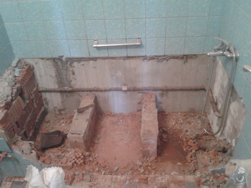 Rekonstrukce koupelny a WC: 20140227_095757