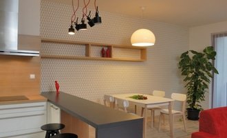 Designový návrh pokoje a kuchyně